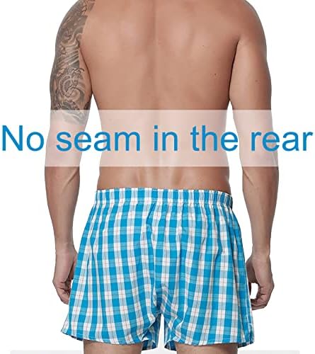 M MOACC Boksörler Erkekler için-erkek %100 % Pamuk Boxer Külot İç Çamaşırı Premium Kalite Şort