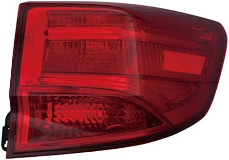 KarParts360 Acura MDX 2014 İçin 15 16 17 18 19 2020 Kuyruk İşık Meclisi Yolcu Yan LED / Dış / Spor / Hibrid / ÇAPA / AC2805103 / 33500-TZ5-A02