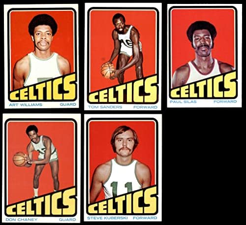 1972-73 Topps Boston Celtics Takım Seti Boston Celtics (Set) NM Celtics