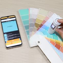 CNYST Taşınabilir Kolorimetre Renk Farkı Ölçer ColorReader Tekrarlanabilirlik ile 0.1'den Az Temassız Otomatik Kalibrasyon Uygulaması