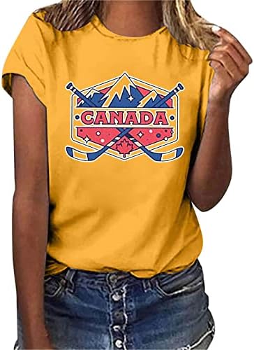 MIASHUI Pamuk Spandex T Shirt Kadın Rahat Baskı Kısa Kollu Ekip Boyun Gevşek Gömlek Bluz Kısa Kollu Gömlek Kadınlar için