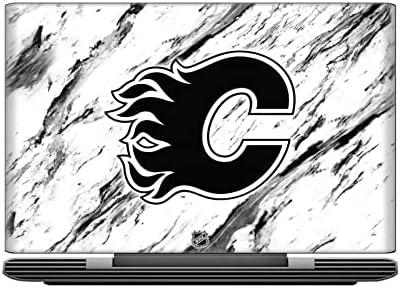 Kafa Çantası Tasarımları Resmi Lisanslı NHL Mermer Calgary Alevler vinil yapışkan Cilt Çıkartması Kapak ile Uyumlu HP Pavilion 15.6