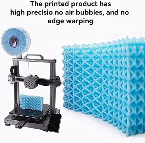 HSHA 3D Filament Sarf Baskı TPR 3D Yazıcı Filament 2.85 mm Çap Esnek Kauçuk 1 KG Biriktirme (2.2 lbs) Boyutsal Doğruluk + / -0.02 mm