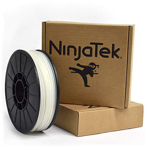 NinjaTek 3DAR08129010 NinjaTek Armadillo TPU Filament, 3,00 mm, TPE, 1 kg Su (Berrak) (1'li Paket)