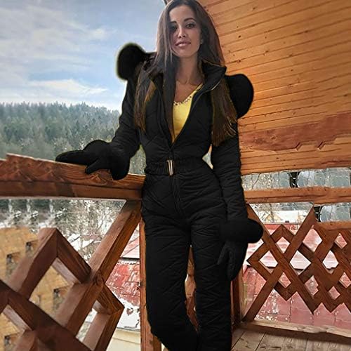 Gelin Tulum Snowboard Spor Moda Rahat Açık Takım Elbise Kayak Fermuar Kadın Skisuit Kalın Tulumlar Kadınlar için