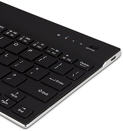 Lenovo Yoga Tablet 2 10.1 ile Uyumlu BoxWave Klavye (BoxWave ile Klavye) - İnce Tuşlar Bluetooth Klavye-Arkadan Aydınlatmalı, Kullanışlı