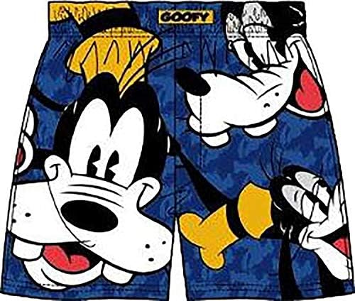 Disney Goofy Boxer Tüm Baskı Yetişkin Erkek Kraliyet Mavisi