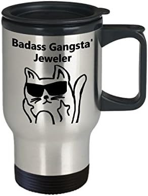 Badass Gangsta ' Kuyumcu Kahve Seyahat Kupası