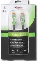 Rocketfish Yeni Premium Yeşil Xbox 360 HDMI Kablosu 8 ft