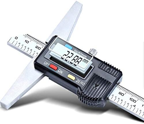 MALAXA LİANXİAO-Dijital Sürmeli derinlik ölçer saklama kutusu, 4CR13 Paslanmaz Çelik mikrometre göstergesi ölçme aracı, Çözünürlük