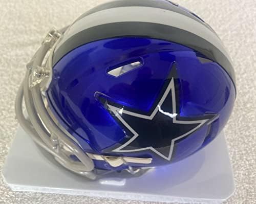CeeDee Kuzu İmzalı NFL Dallas Cowboys Mini Kask ile Fanatikler Authetication