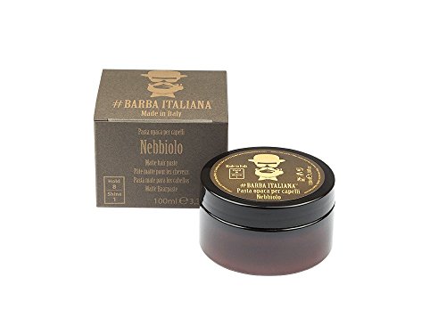 Barba Italiana Nebbiolo Erkekler için Mat saç macunu, 50 ml./1.7 fl.oz.