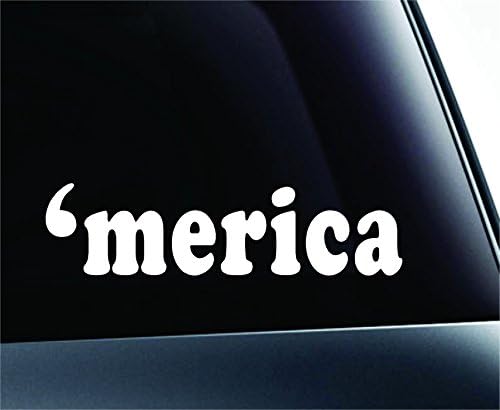 ExpressDecor ' Merica Amerika ABD Gurur Sembolü Çıkartması Komik Araba Kamyon Sticker Pencere (Pembe)