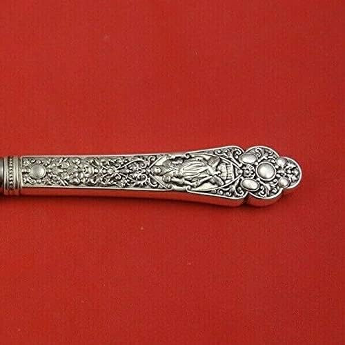Medici Eski Gorham Gümüş sofra bıçağı Fransız 9 3/4 Çok Motifli
