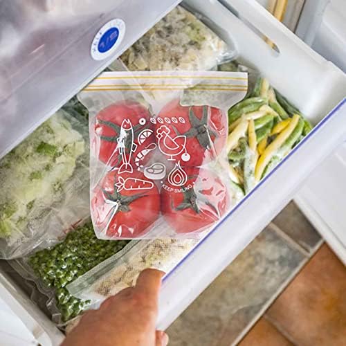 Qonıoı Ev Gıda Sınıfı Mühürlü Çanta Mutfak Buzdolabı Meyve ve Sebze Kendinden Sızdırmazlık Koruma Çantası Dondurucu Yoğun Çanta Yüksek