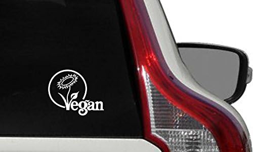 Vegan Logo Metin Sürümü 8 Araba Vinil Sticker Çıkartması Tampon Sticker Oto Arabalar Kamyonlar için Ön Cam Özel Duvarlar Pencereler