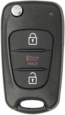 Keyless2Go Yedek Anahtarsız Giriş Uzaktan Kafa katlanır araba anahtarı Fob Kia Sportage için NYOSEKSAM11ATX (SL) 95430-3W701