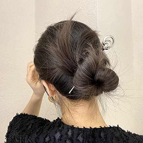 8 Adet Metal Saç Sopa Vintage Saç Çubuklarını Updo Chignon Pimleri Klasik Saç Çatal Çin Saç Takı Aksesuarları Uzun Saç Kadınlar için