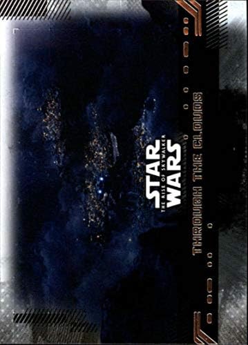 2019 Topps Yıldız Savaşları Yükselişi Skywalker Serisi Bir 64 Bulutların Arasından Ticaret Kartı